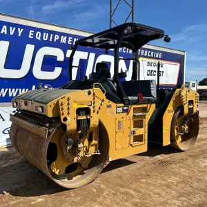 2015 Caterpillar CB66B Double Drum Smooth Roller Compactor