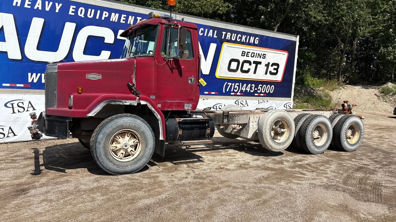 White GMC Cab And Chassis