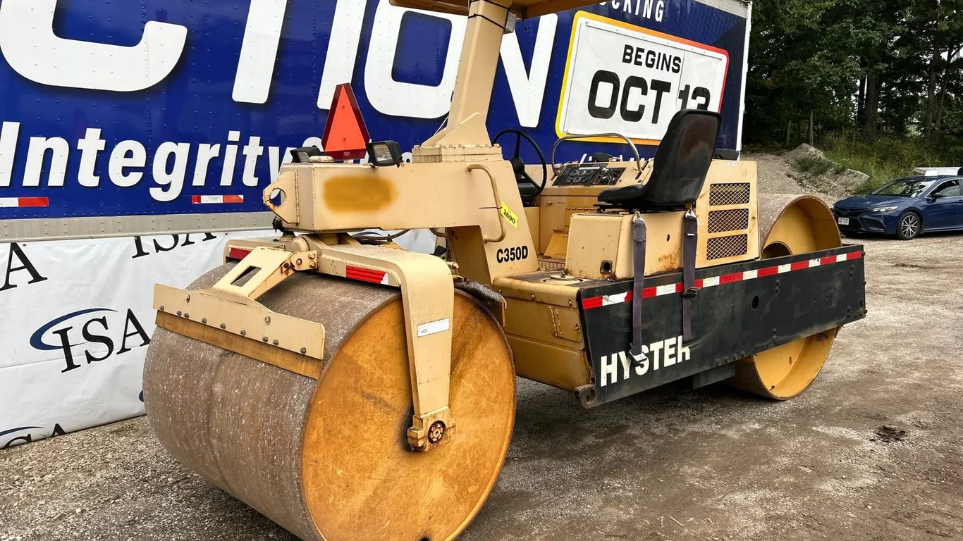 Hyster C350D Double Drum Compactor