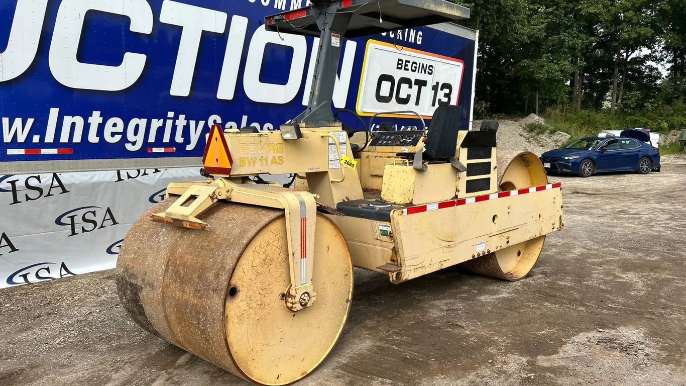 Bomag BW11AS Double Drum Compactor