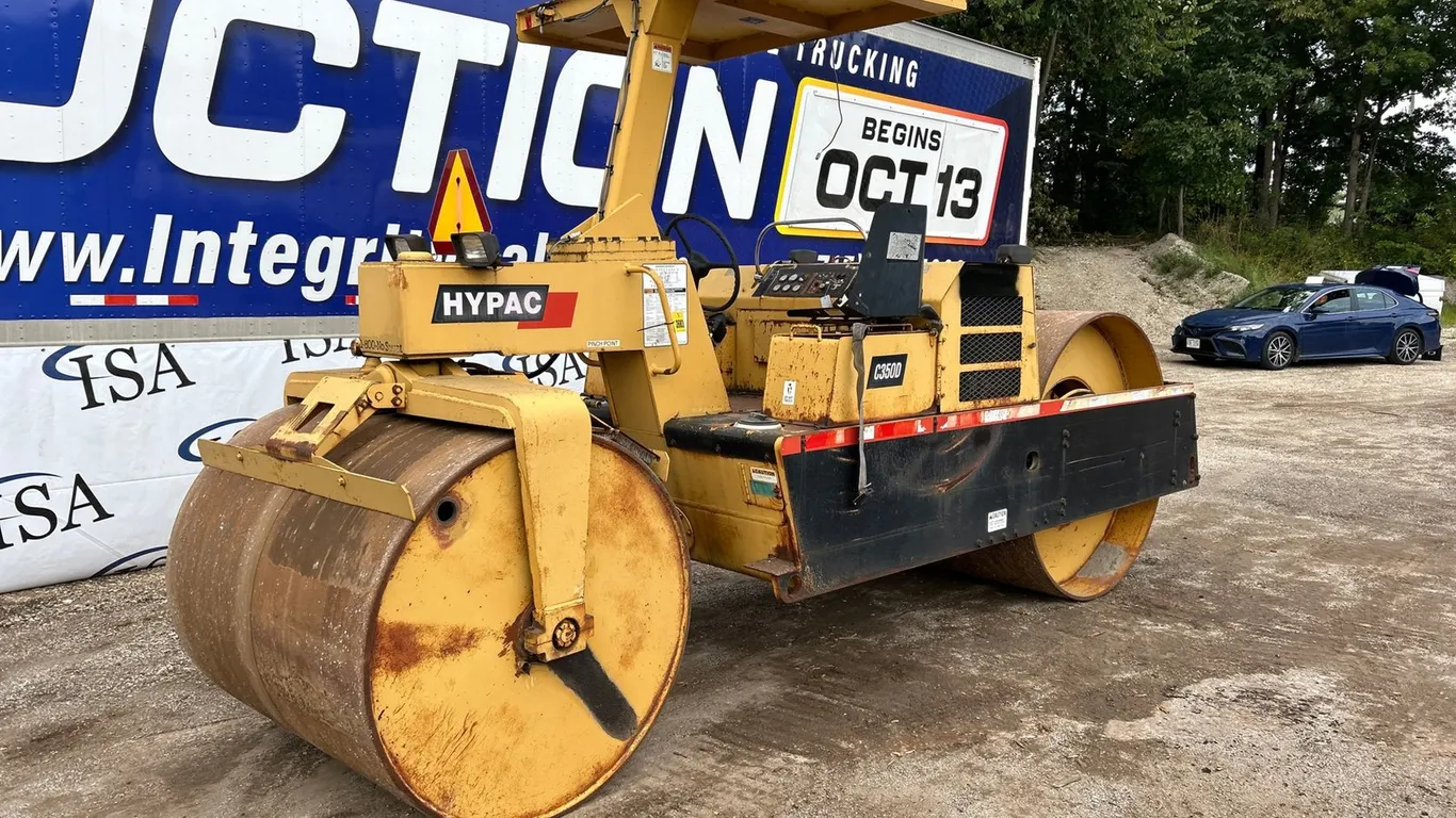 Hypac C350D Double Drum Roller Compactor