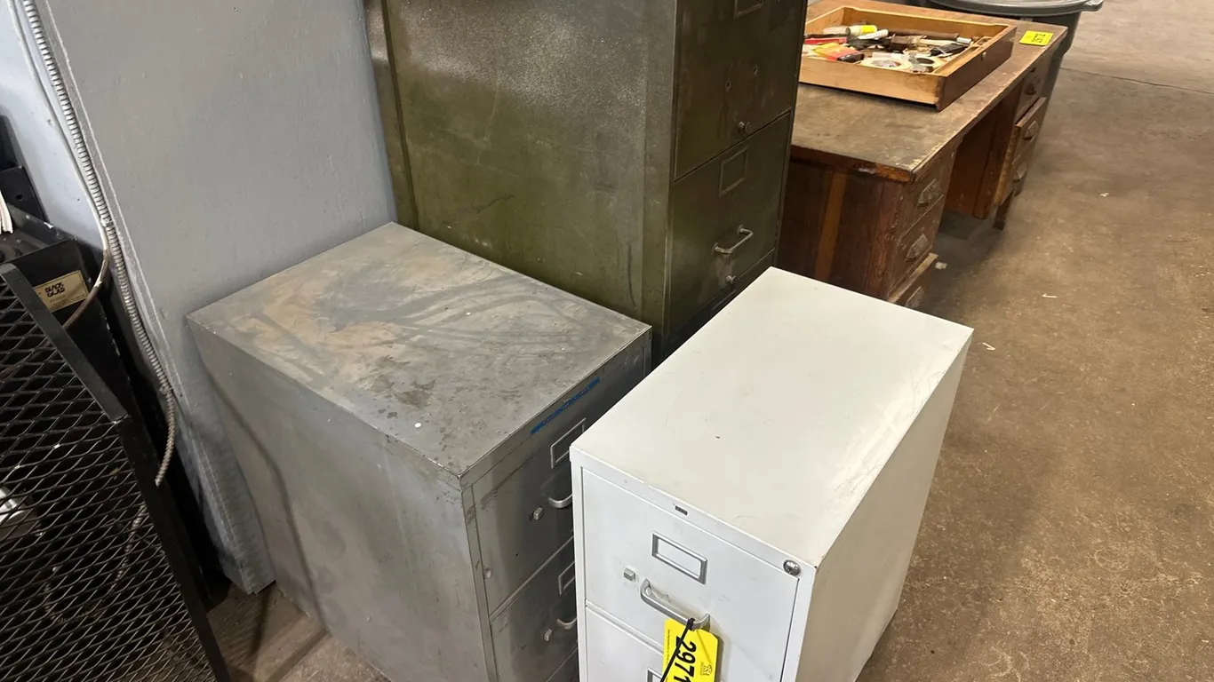 (3) Misc Filing Cabinets