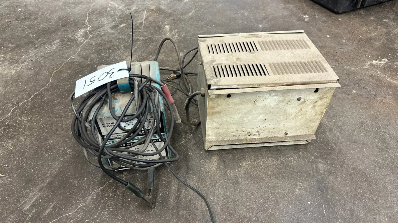 Elite 14 BS6 Battery Charger And Silver Beauty Charger