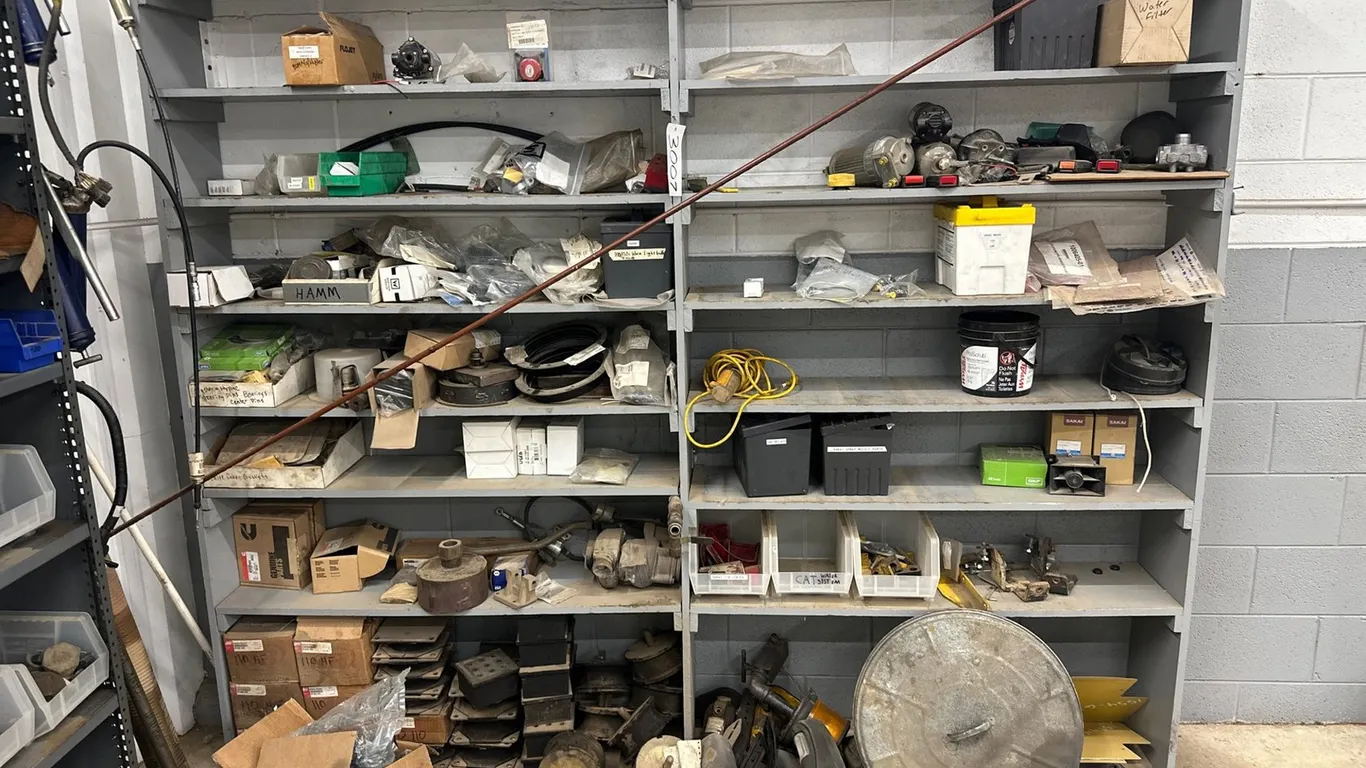 Shelf Of Filters, Bump Stops, Lights And More