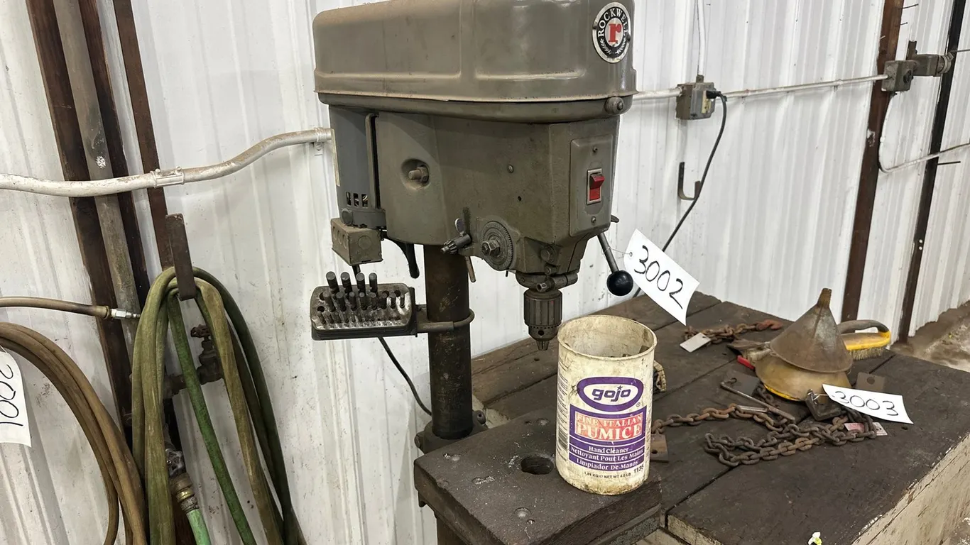 Rockwell Drill Press W/ Bits