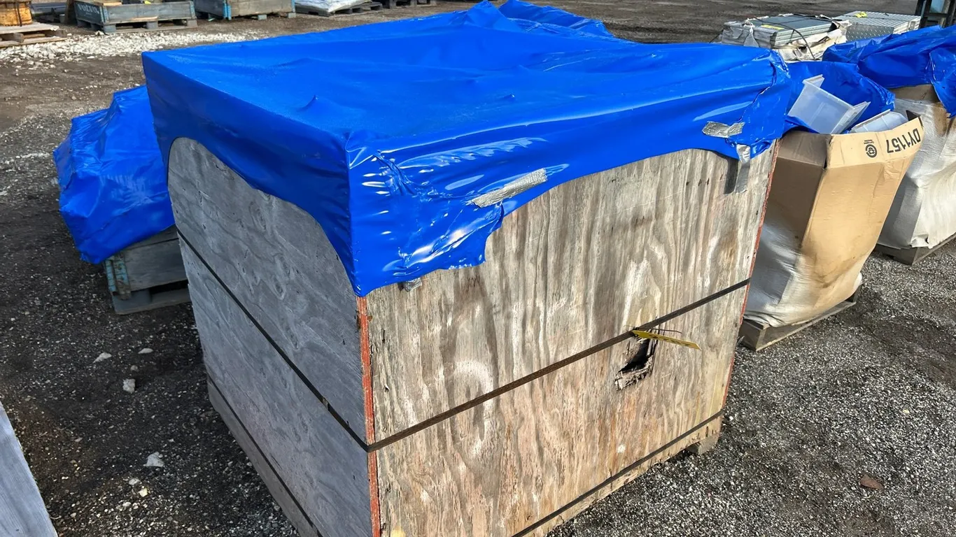 Crate Of Hardware Bins