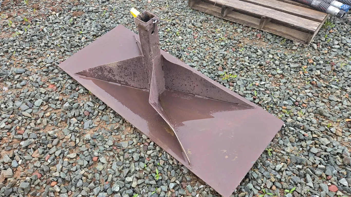 Unused 2" Skid Steer Hitch Adapter