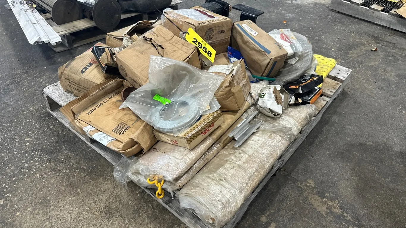 Pallet W/ Misc Parts And Shop Item