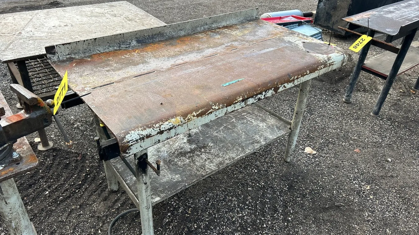 Approx. 60"X32" Welding/Work Table