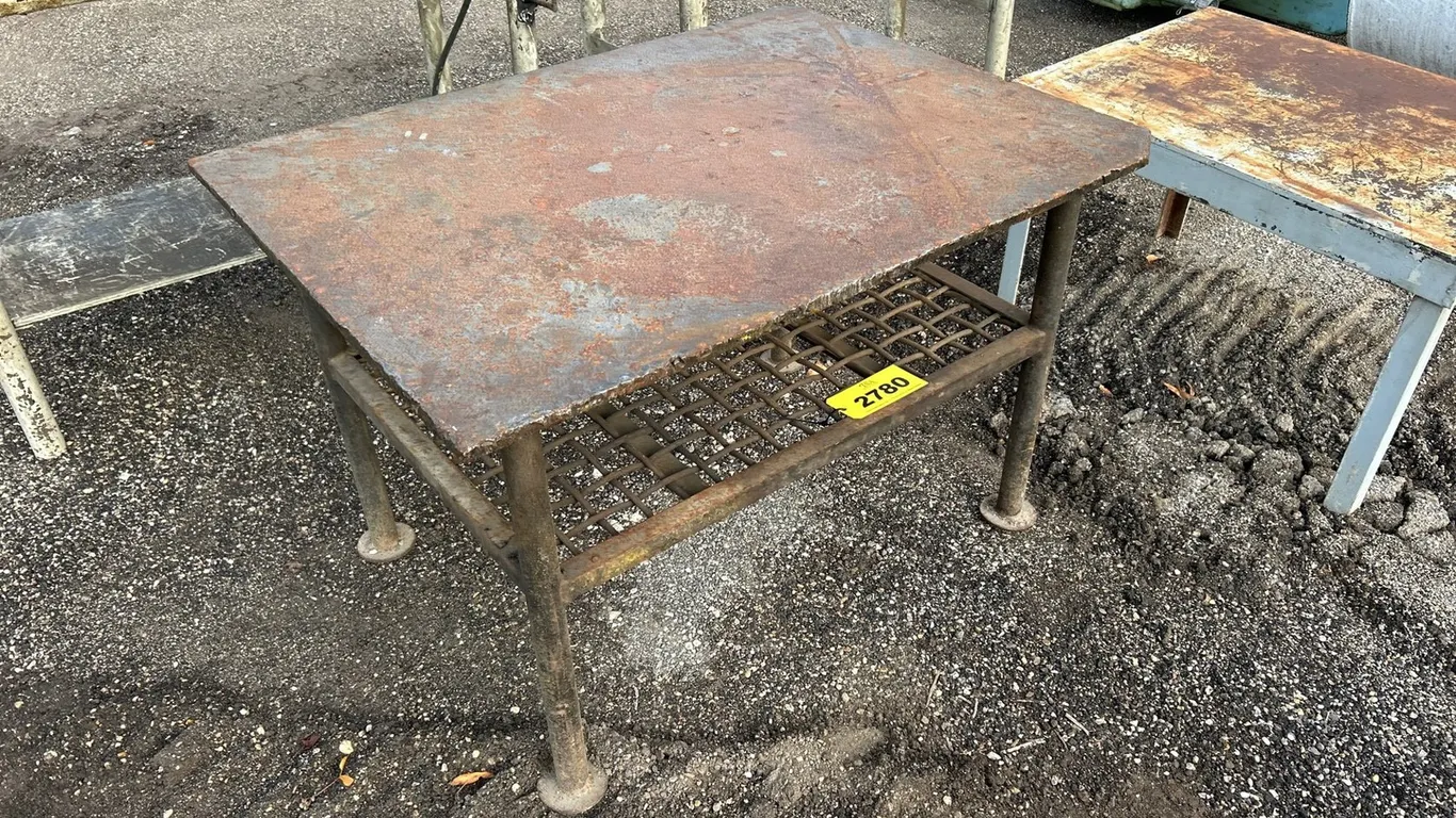 Approx.4'X3' Steel Welding/Work Table