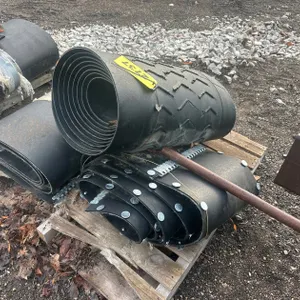 (3) Rolls Of Rubber Belting
