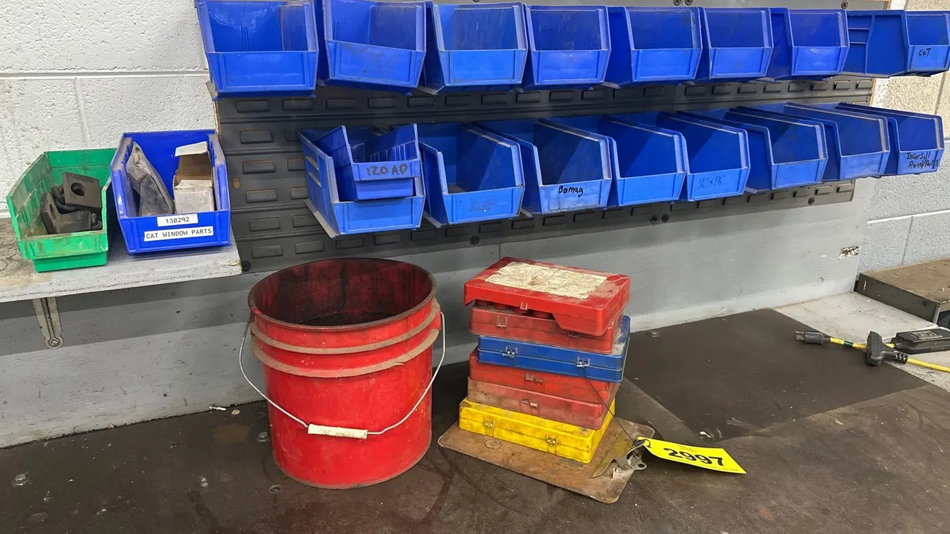 Storage Bins, Bucket, O Rings And More