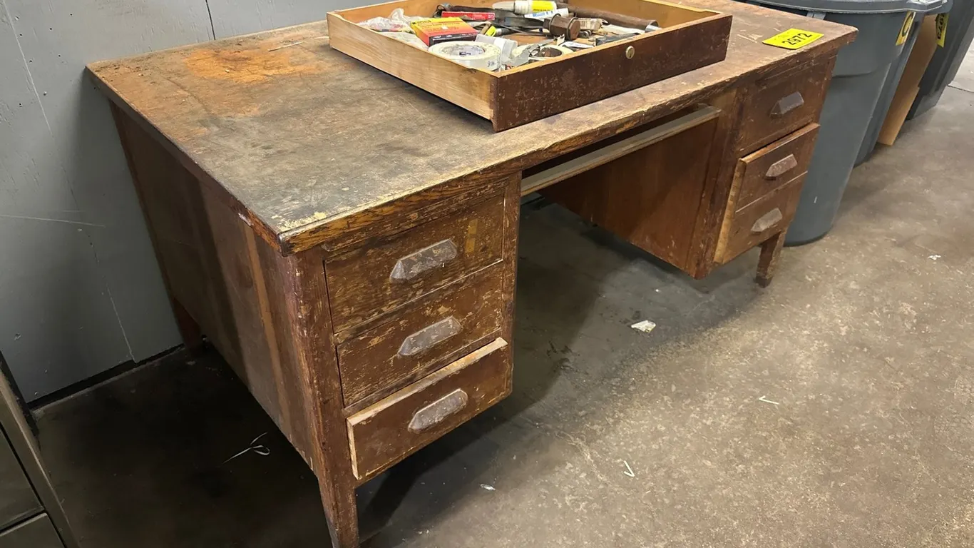Approx 60"X34" Wood Desk