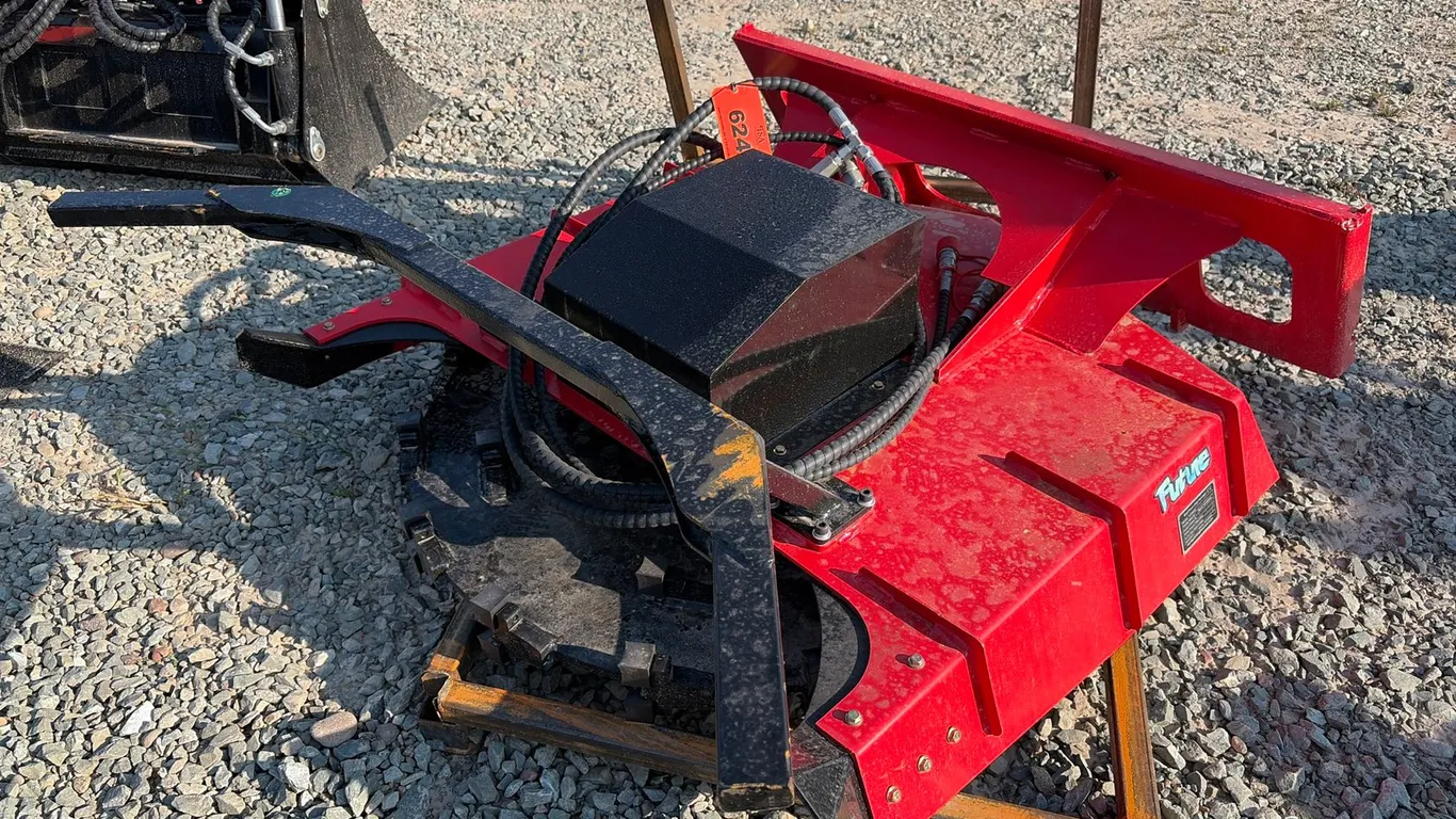 Approx. 43" Unused Future X-DM43 Skid Steer Disc Mulcher Attachment