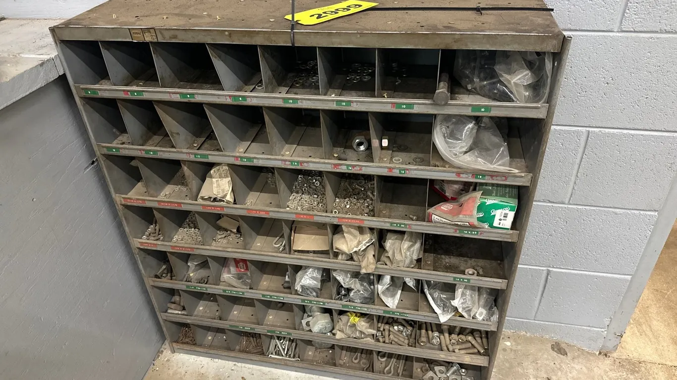 Bolt/Nut Compartment Shelf