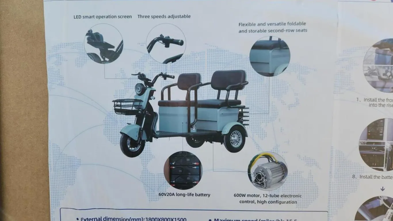 Unused IRGC40 Electric Mini Golf Cart