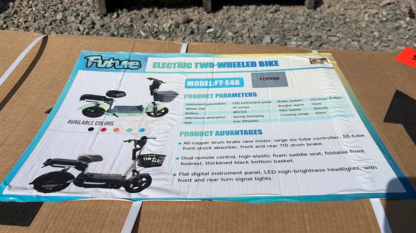 Unused Future FT-E48 Electric Moped