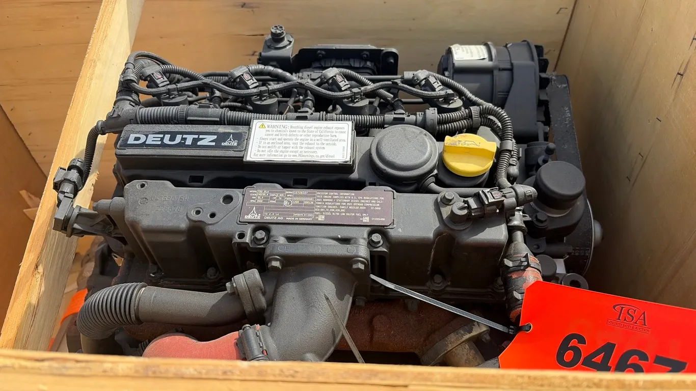 Deutz TD2.9L4 Four Cylinder Turbo Diesel Engine