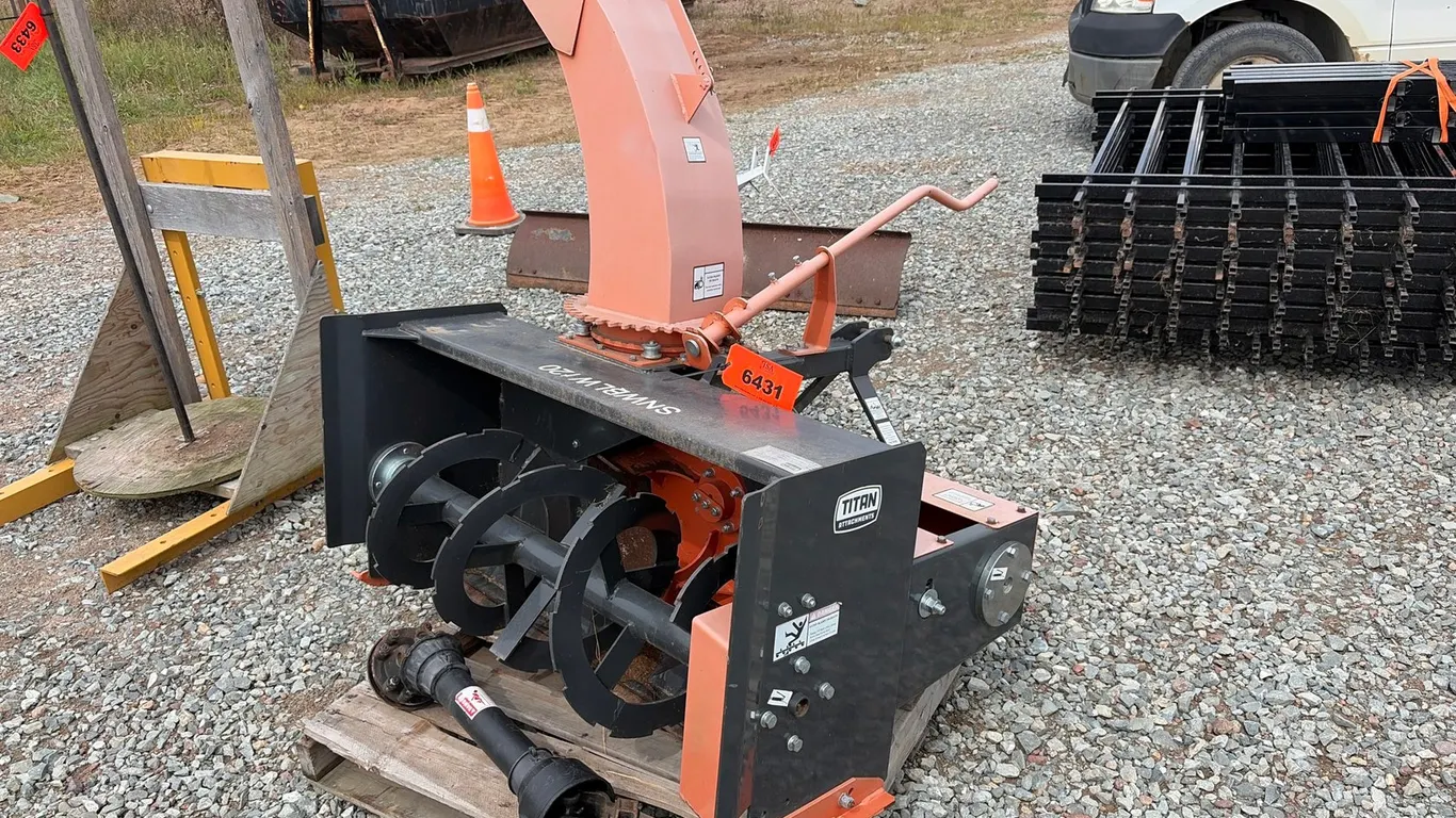 Approx. 48" Titan SNWBLW120 3-Point Snow Blower Attachment