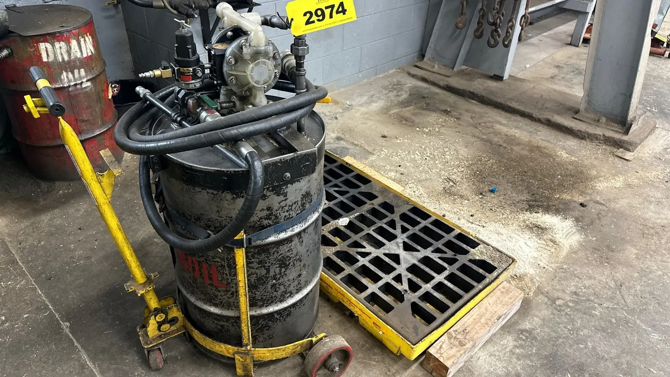 Oil Barrel W/ Pump