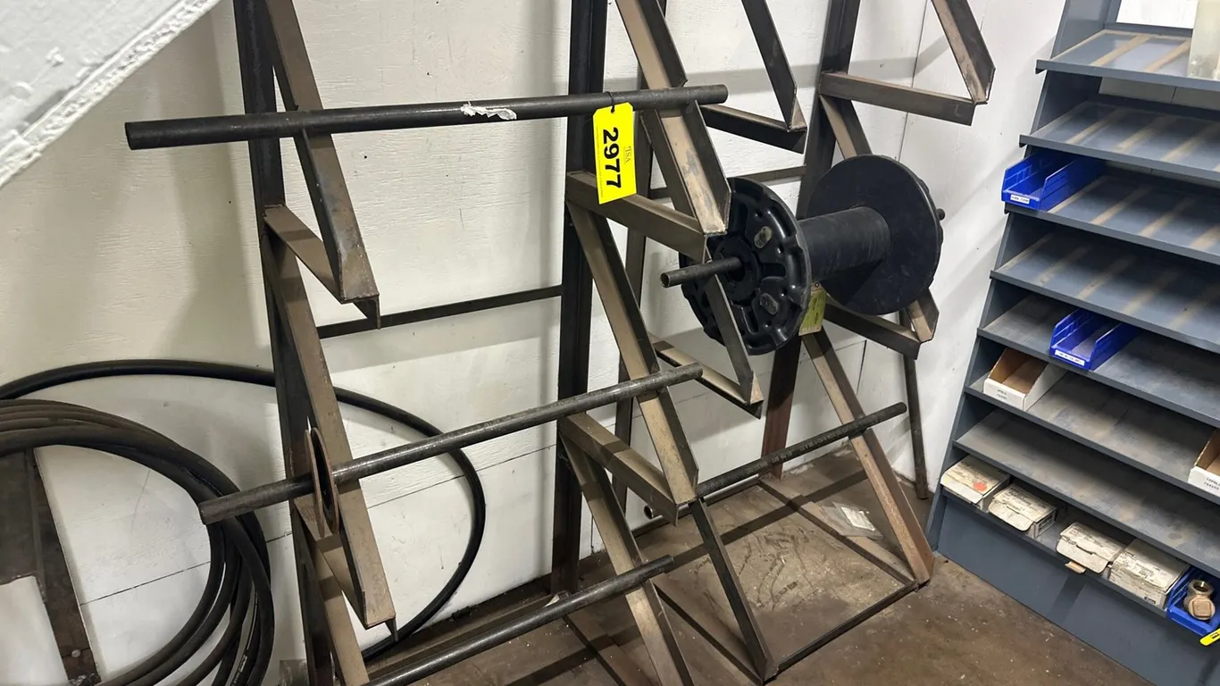 (2) Spool Shelves W/ Misc Hoses