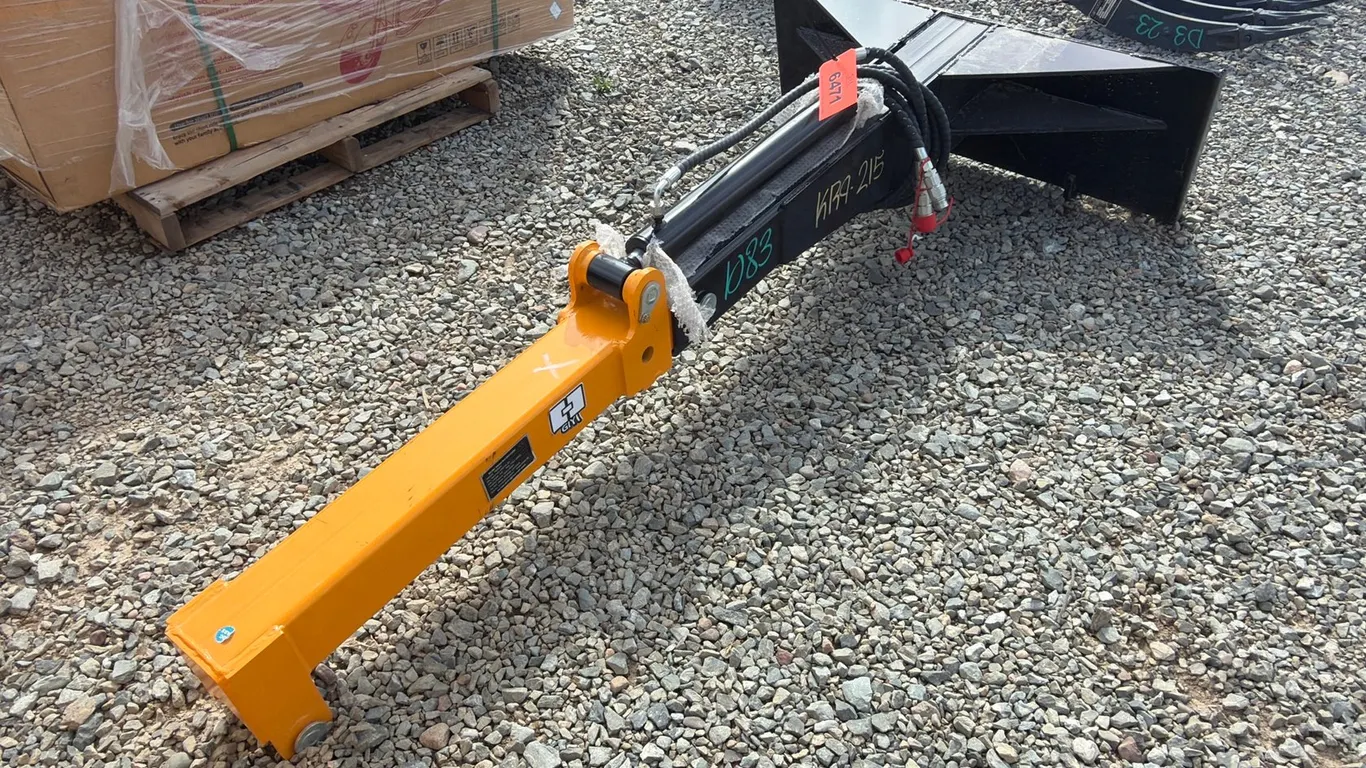 Unused GIYI TBS20 Skid Steer Telescopic Boom Attachment