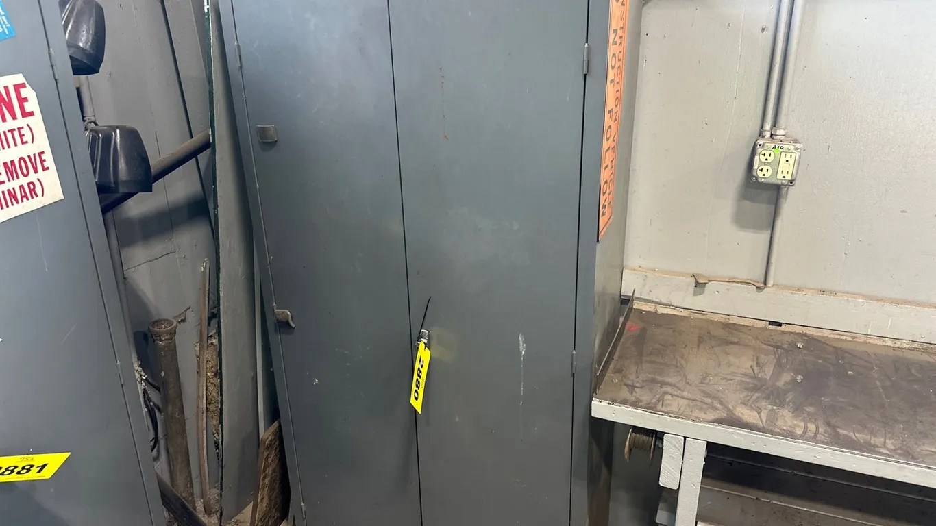 Cabinet W/ Misc Parts