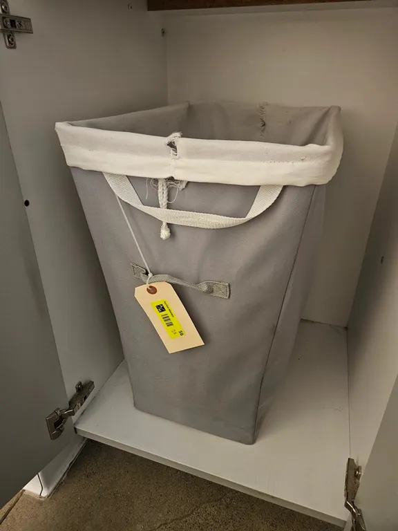 2 Canvas Towel Hampers