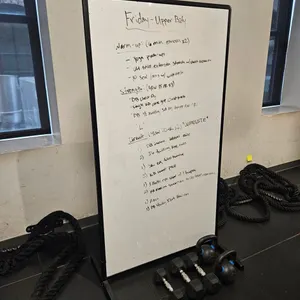 Two Sided Dry Erase Board, 37"x70"