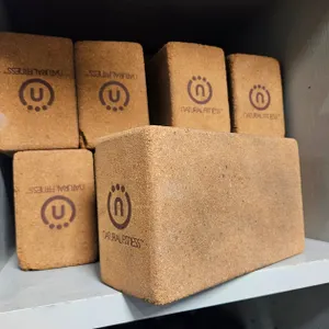 34 Natural Fitness Foam Bricks, 9"x3.5"x5.5"