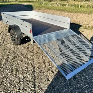 Variant Combi 754 Utility Trailer 5X9 w. HD Rear Ramp, Torsion Axle, and Aluminum Rims~New!