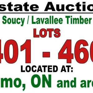 ESTATE AUCTION / JON SOUCY - LAVALLEE TIMBER LTD / Emo, ON