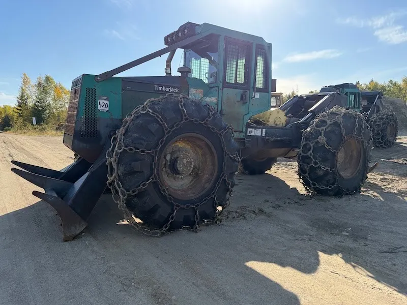 Timberjack 380C Single Function Grapple Skidder