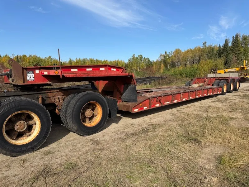 1995 Manac Tri Axle Lowbed Trailer
