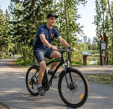Urban Ryder Electric E-Cycle MT Bike Black