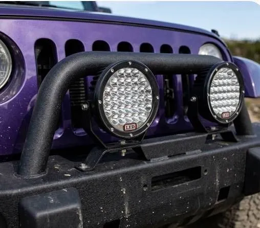 Lot of 2 - HD 9 Inch Round LED Off-road Light