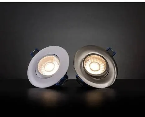 TRENTZ RETINA LED 3" Gimbal Recessed Light 4-Pack