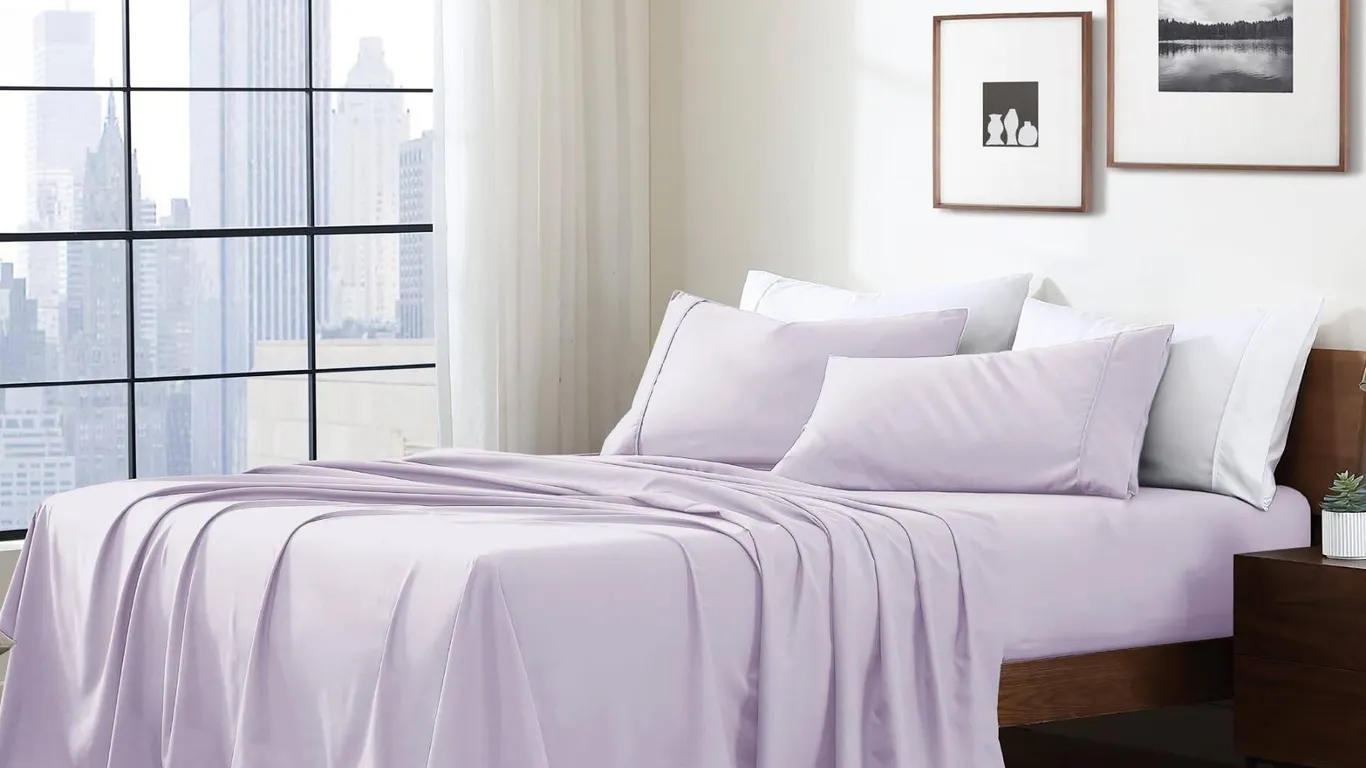Comfy Bamboo World Queen 4-Piece Sheet Set