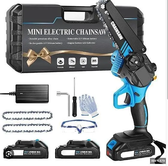 Angseen Brushless Mini Chainsaw 1000W 21V