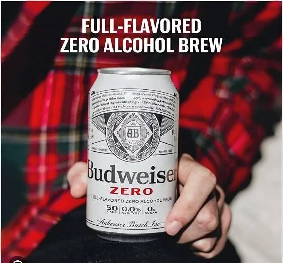Budweiser Zero 30-Pack 355ml Cans