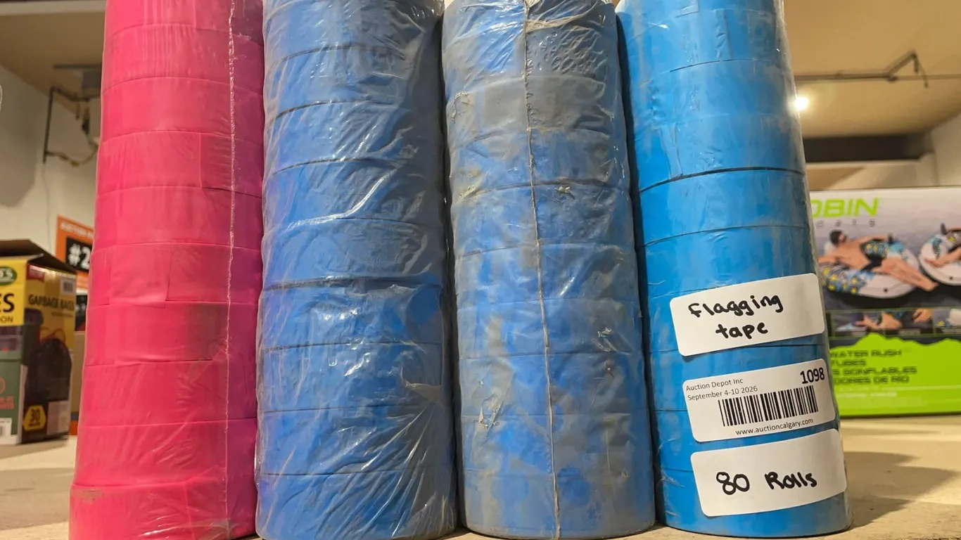 Mix of Flagging Tape, 80 Rolls