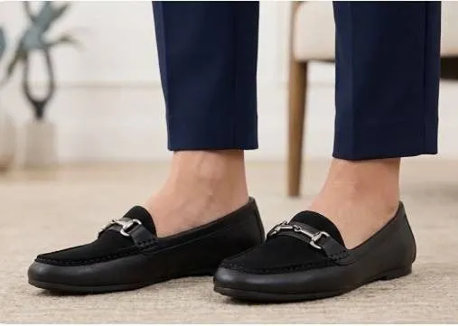 Aerosoles Black Loafers Size 7