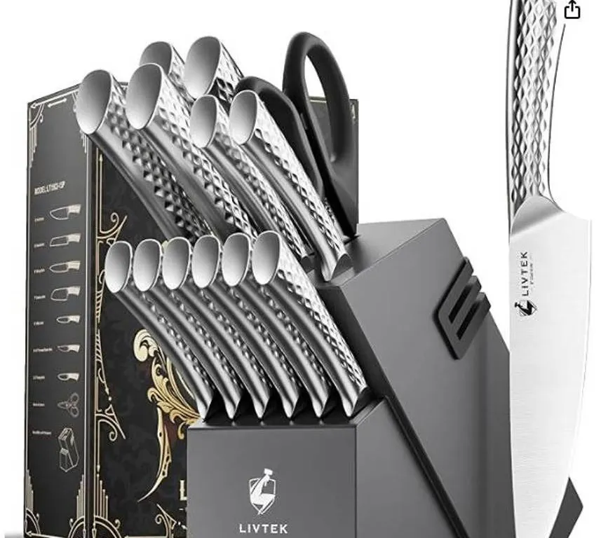 Milky Way 15-Piece Knife Set by LIVTEK