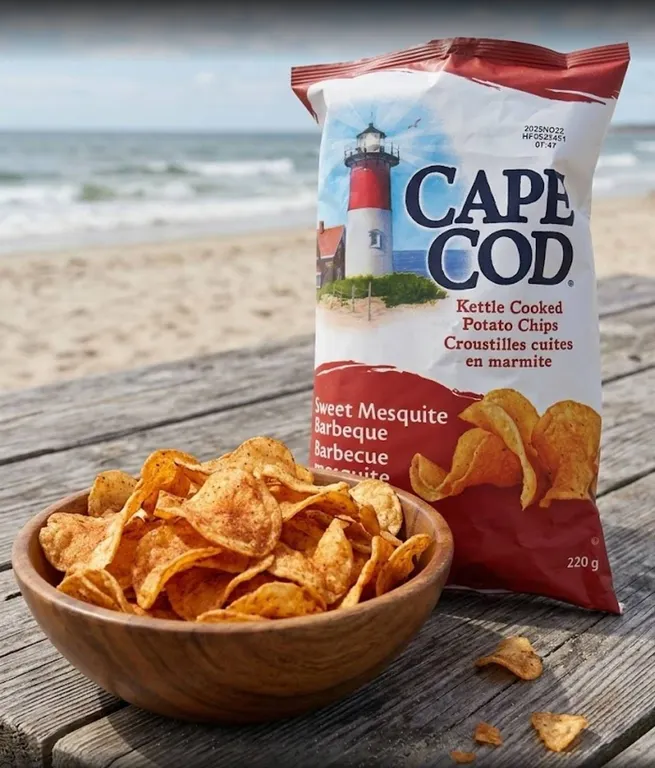 Cape Cod Sweet Mesquite BBQ Chips 12 x 220g