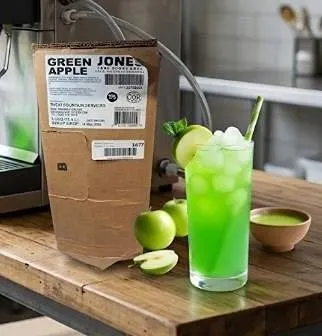 Jones Green Apple Soda Syrup 11.4L