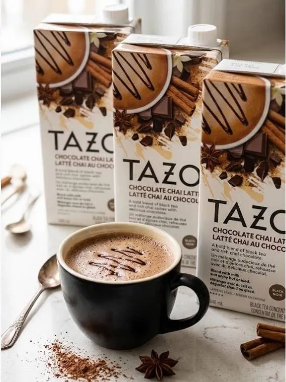 Tazo Chocolate Chai Latte Concentrate 3 x 946mL