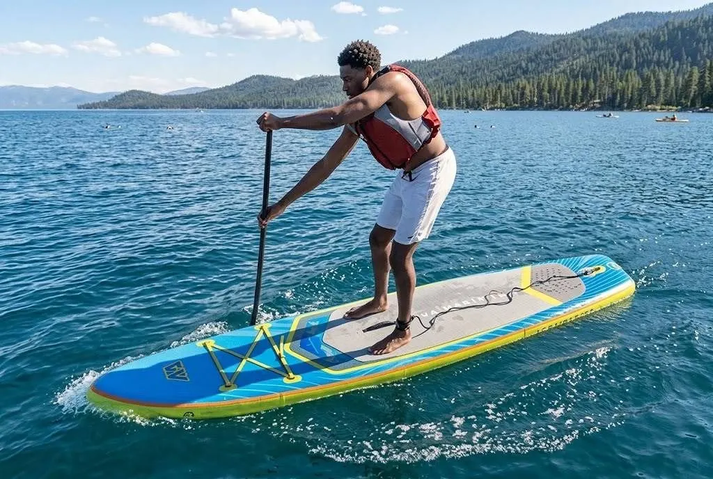 Aqua Marina Revolution 11'0 Inflatable Standup Paddle Board Package