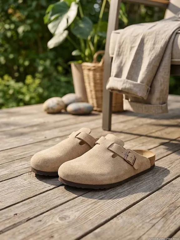 KIDMI Suede Slip-On Clogs Size 41