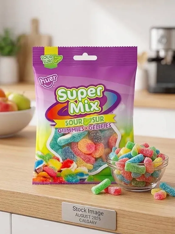 Huer Super Mix Sour Gummies 14 x 100g