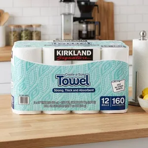 Kirkland Signature Paper Towels, 2-Ply, 12 Rolls
